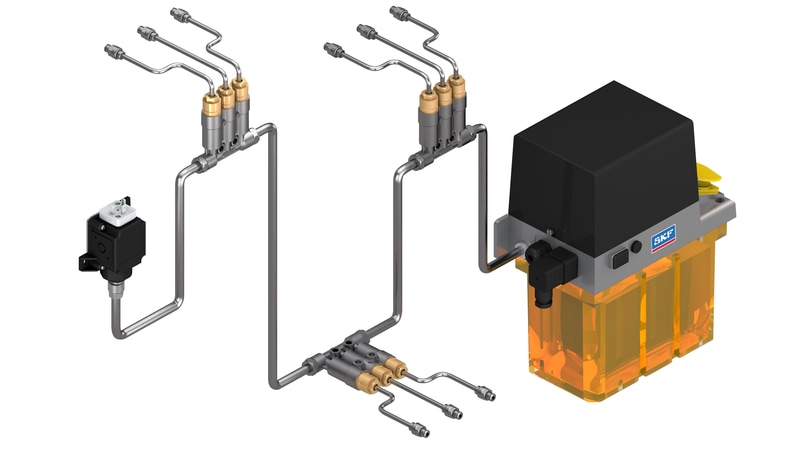 Single-line lubrication systems skf wiring diagram 